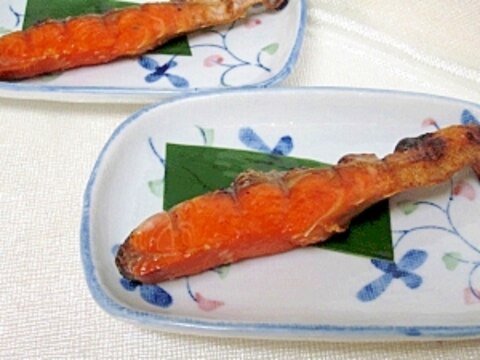 たったひと手間☆　水で濡らして「ふっくら焼魚」